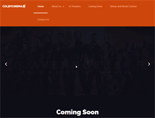 Tablet Screenshot of colbycinema.com